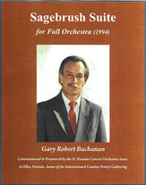 Sagebrush Suite Orchestra sheet music cover